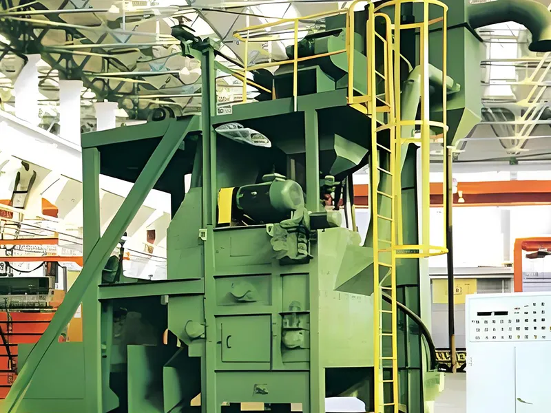 Дробеметная установка с гусеничным конвейером Cерии 15GN-7M